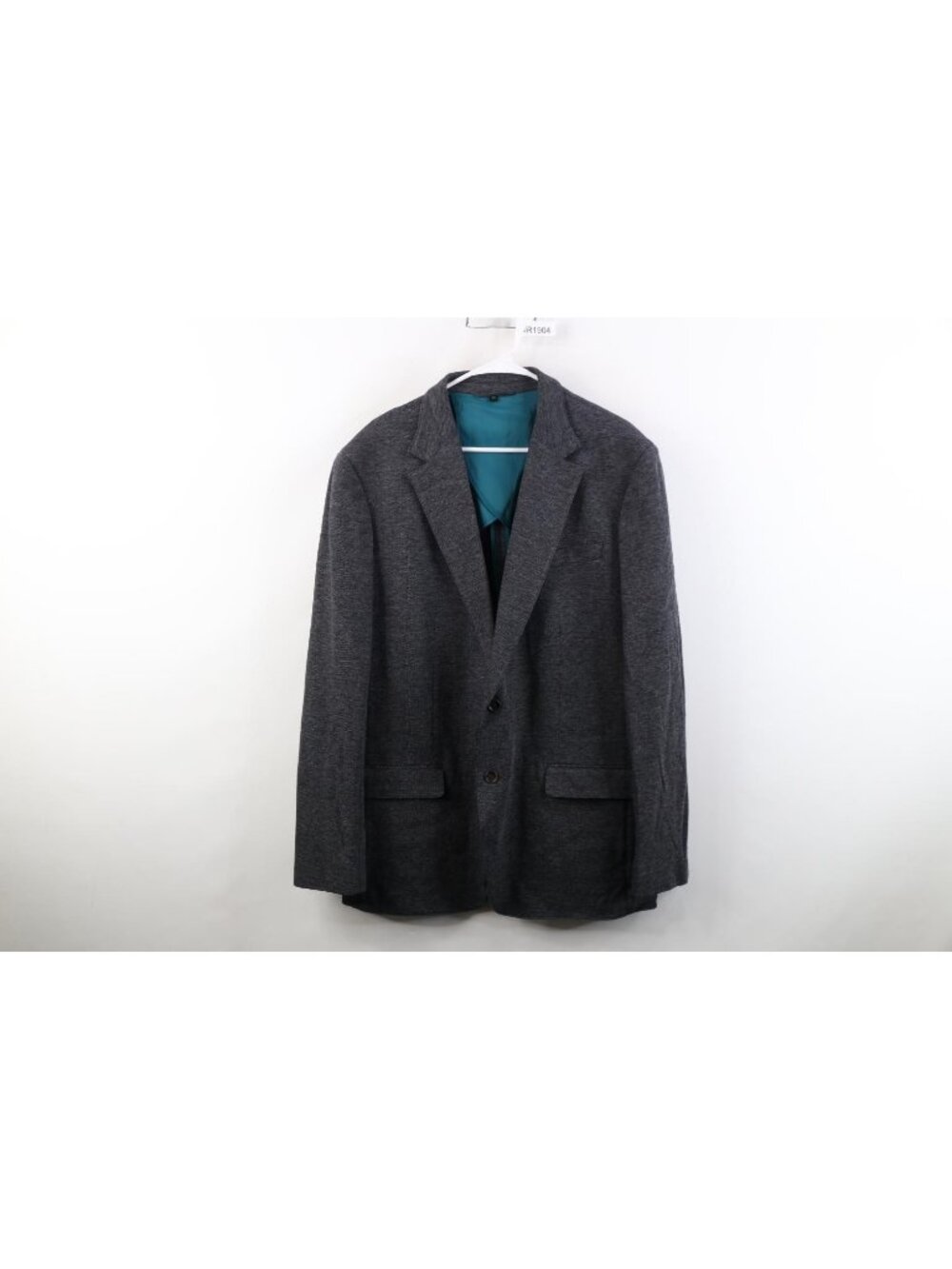 Bonobos Mens 46L Chambray Jetsetter Knit Lanificio Fortex Suit Blazer Jacket